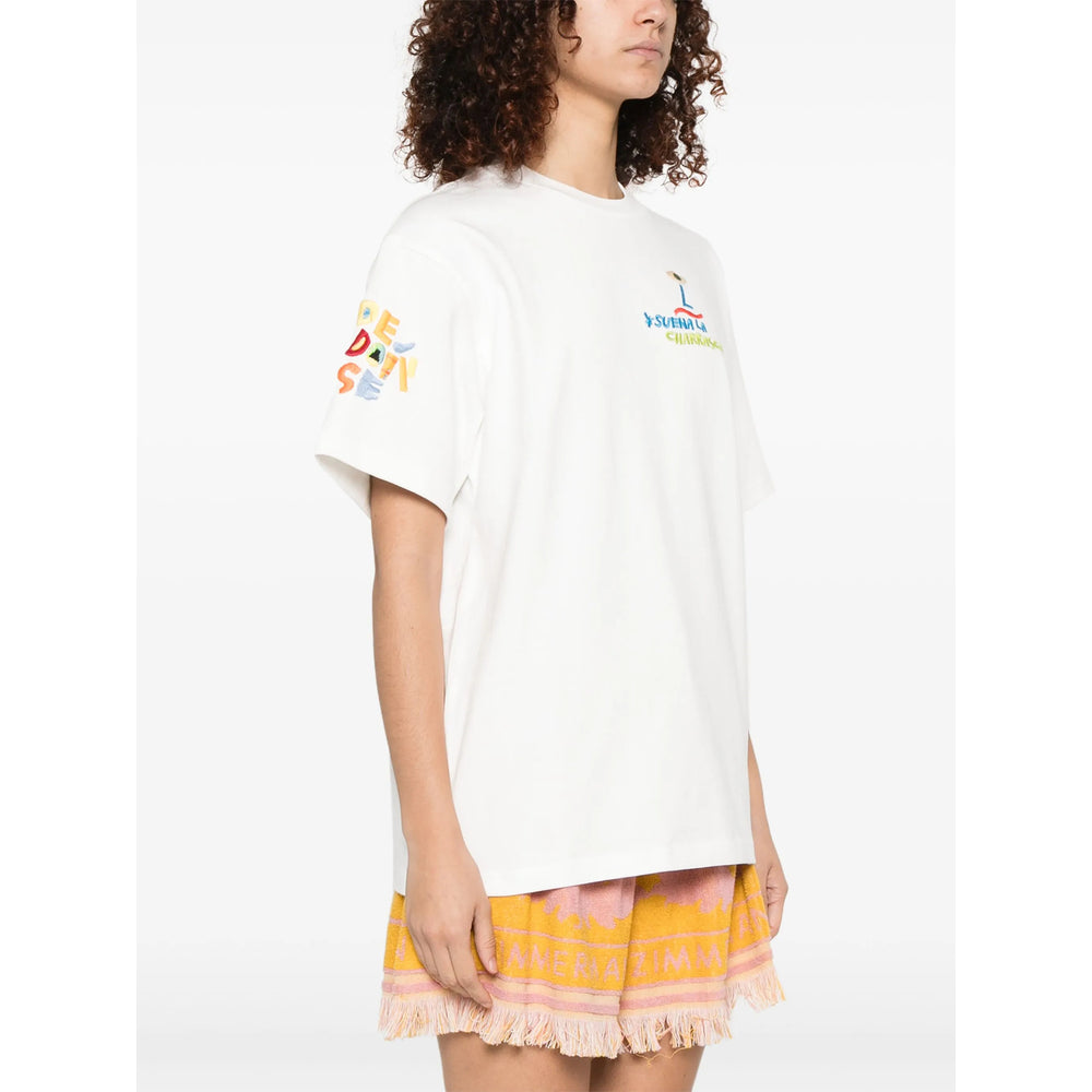 Alemais T Shirt - Bianco | Wanan Luxury
