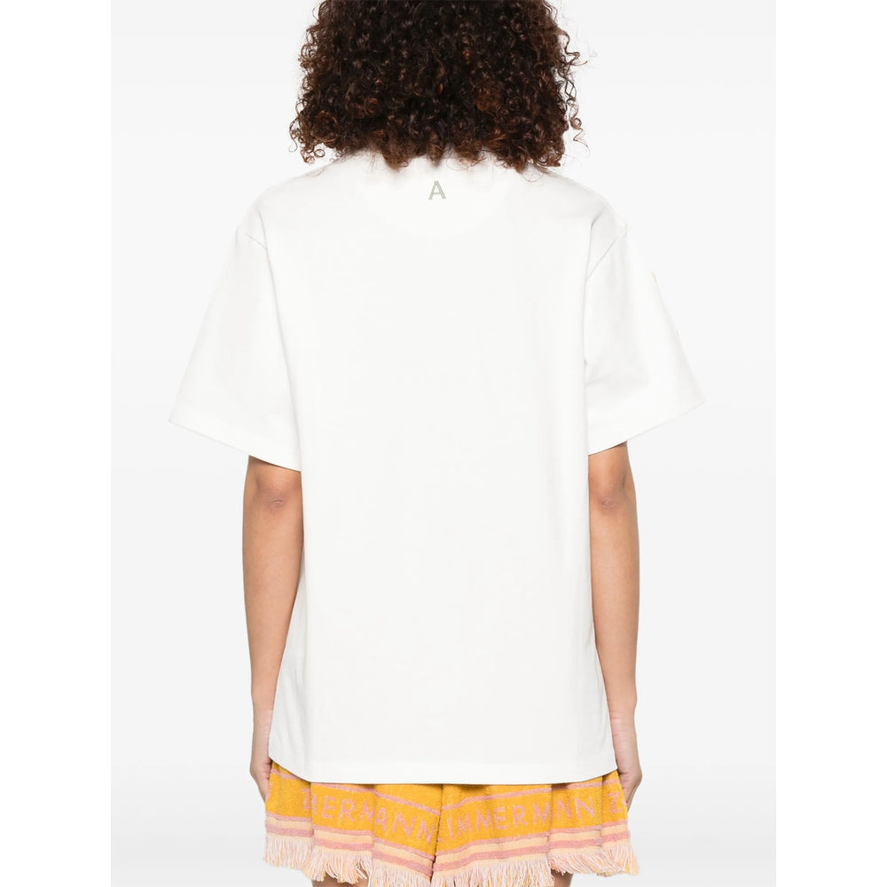 Alemais T Shirt - Bianco | Wanan Luxury