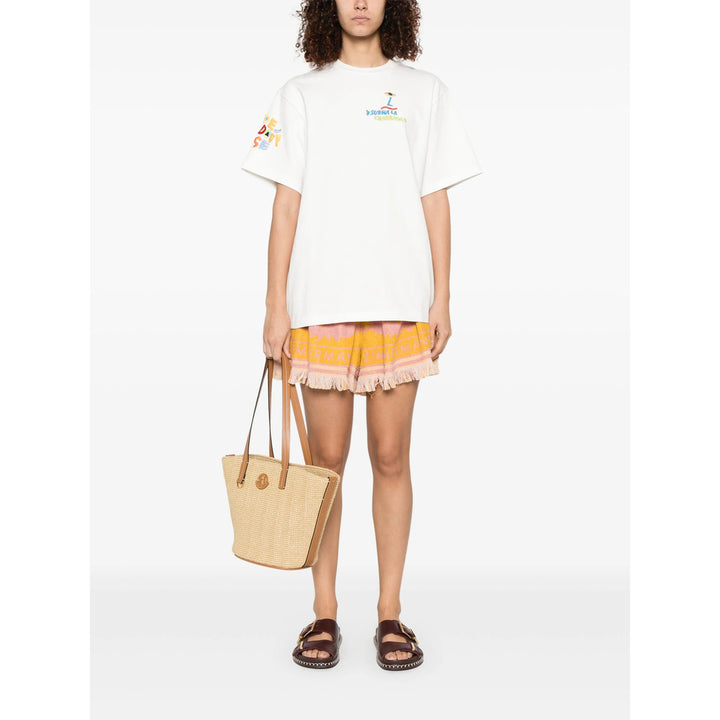 Alemais T Shirt - Bianco | Wanan Luxury