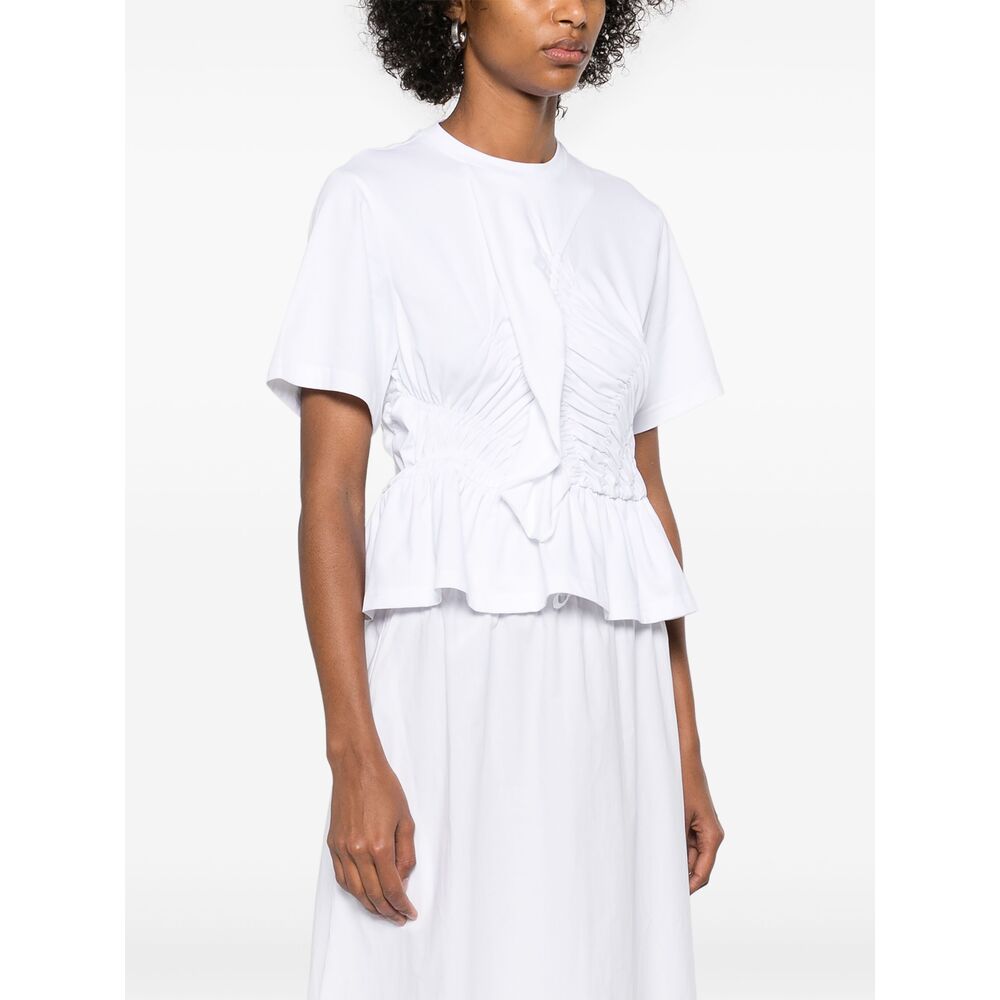 Cecilie Bahnsen White Tops - White | Wanan Luxury