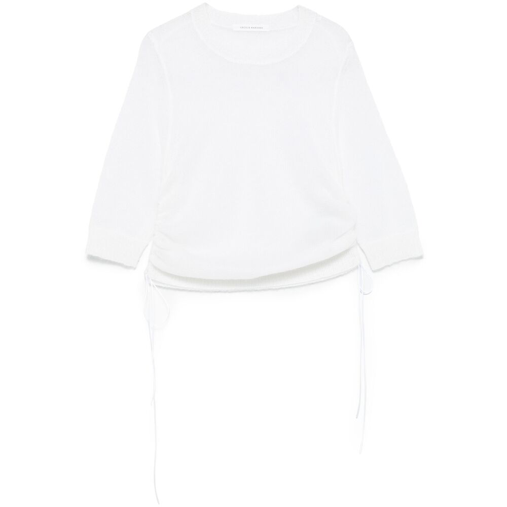 Cecilie Bahnsen White Sweaters - White | Wanan Luxury