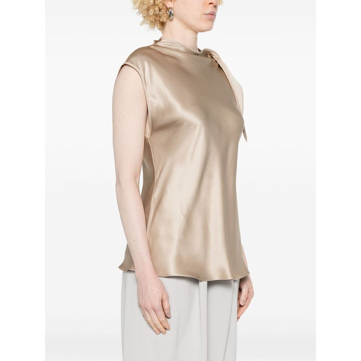 Giorgio Armani Silk Shirts - Neutral | Wanan Luxury