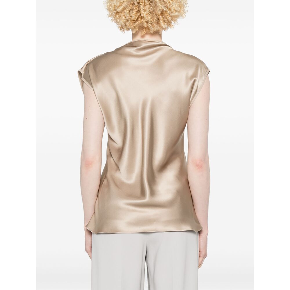 Giorgio Armani Silk Shirts - Neutral | Wanan Luxury