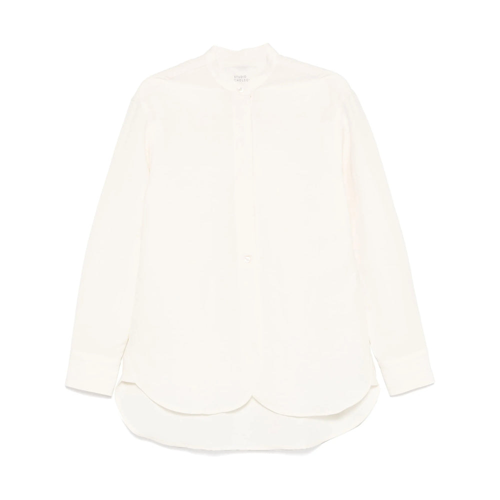 Studio Nicholson Wool Shirts - White | Wanan Luxury