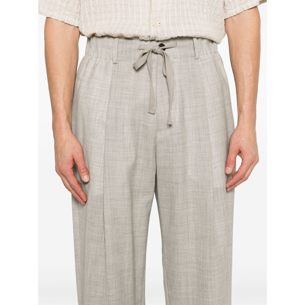 Studio Nicholson Wool Pants - Gray | Wanan Luxury