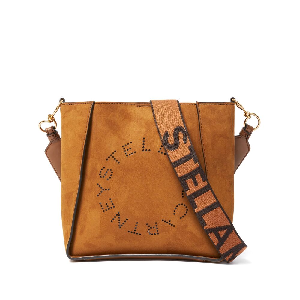 Stella Mccartney Nylon Shoulder Bags - Brown | Wanan Luxury