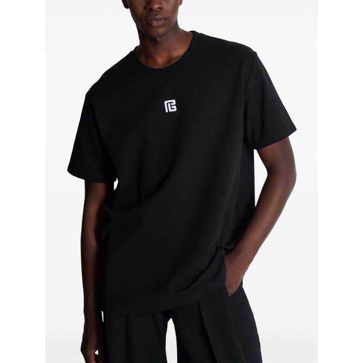 Balmain T Shirts - Black | Wanan Luxury