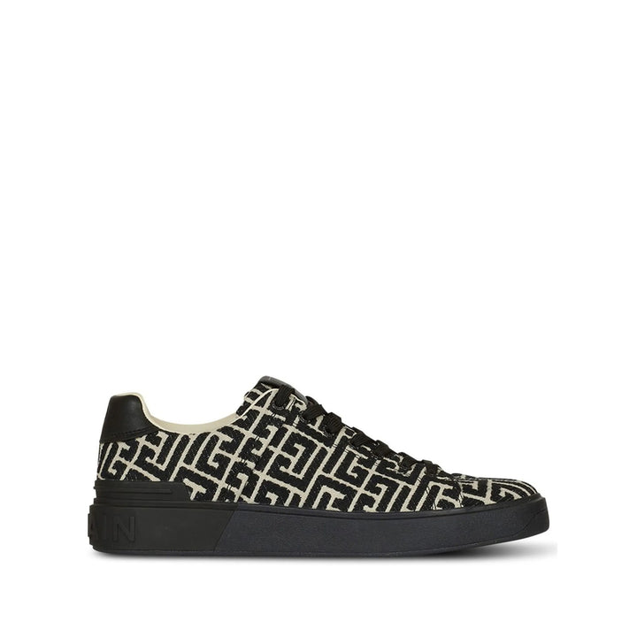Balmain Sneakers - Black, White | Wanan Luxury