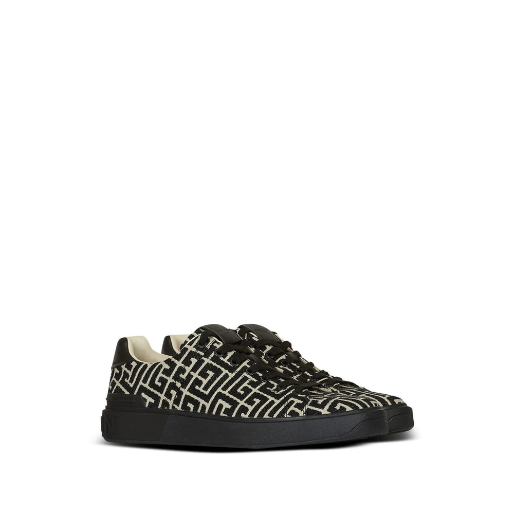 Balmain Sneakers - Black, White | Wanan Luxury