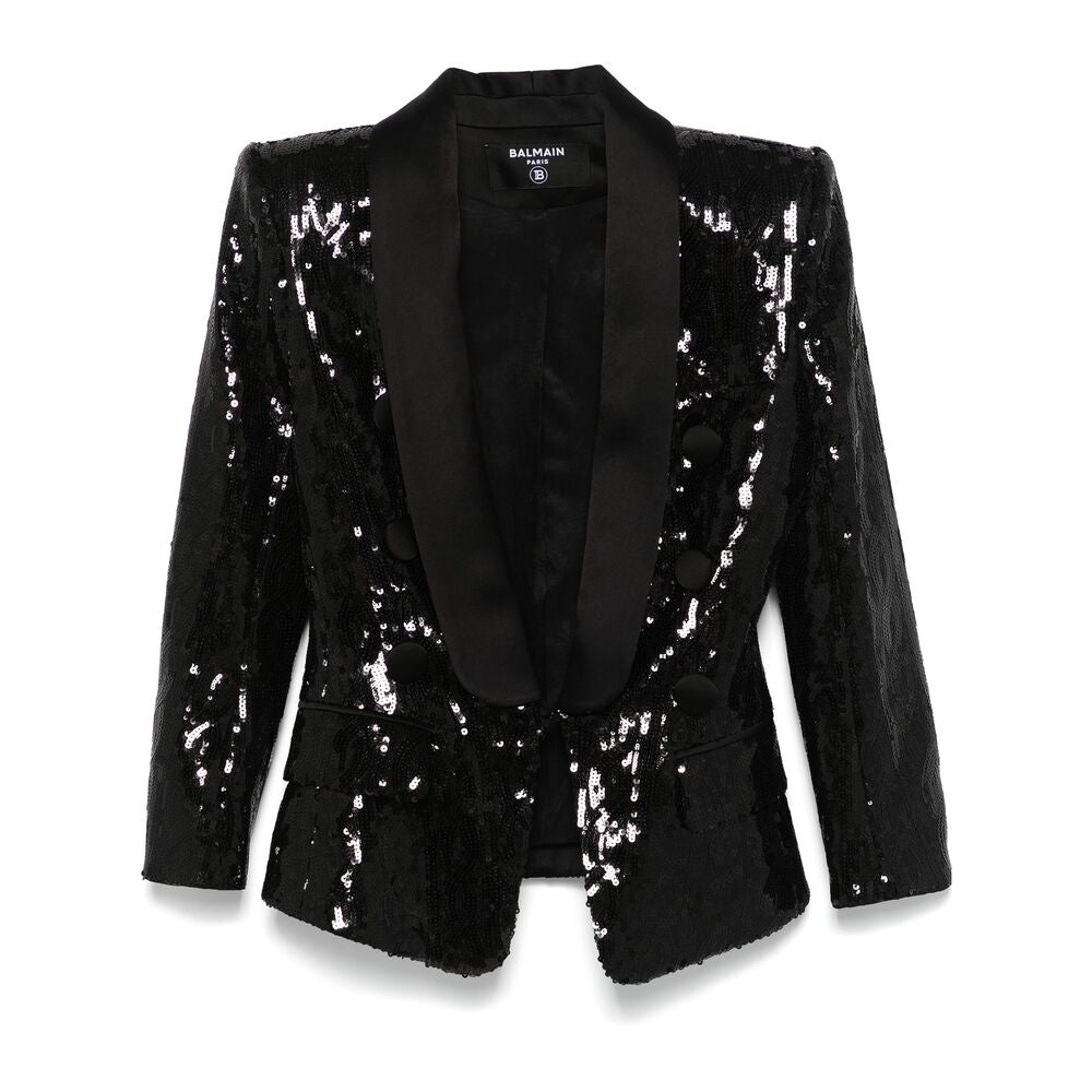 Balmain Jackets - Black | Wanan Luxury
