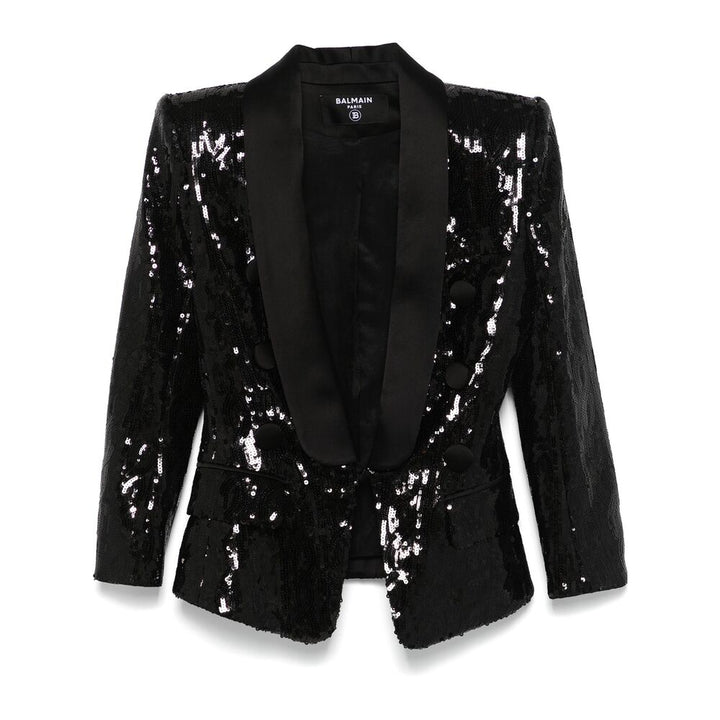 Balmain Jackets - Black | Wanan Luxury