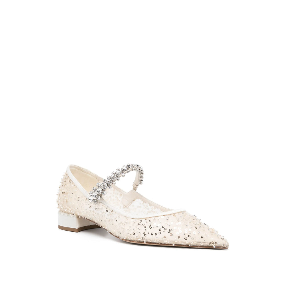 Jimmy Choo Ballerine - Bianco | Wanan Luxury