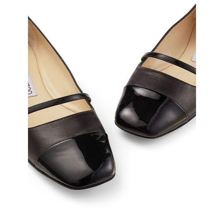 Jimmy Choo Nylon Ballet Flats - Black | Wanan Luxury