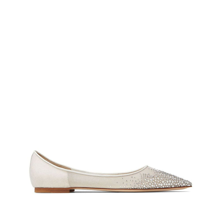 Jimmy Choo Ballerine - Bianco | Wanan Luxury