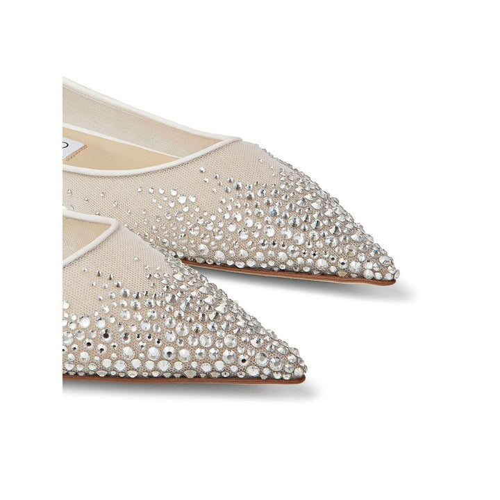 Jimmy Choo Ballerine - Bianco | Wanan Luxury