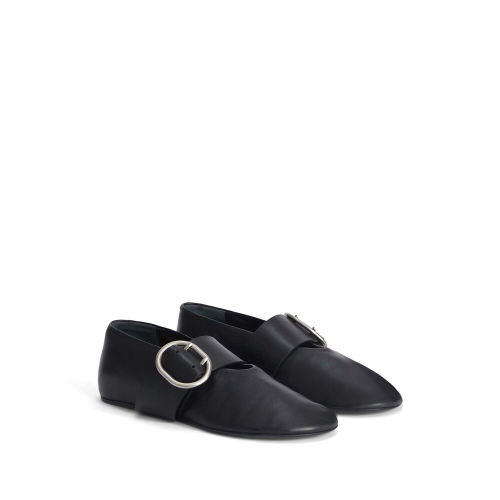 Jil Sander Ballerine - Nero | Wanan Luxury