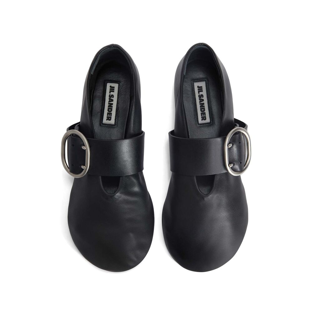 Jil Sander Ballerine - Nero | Wanan Luxury