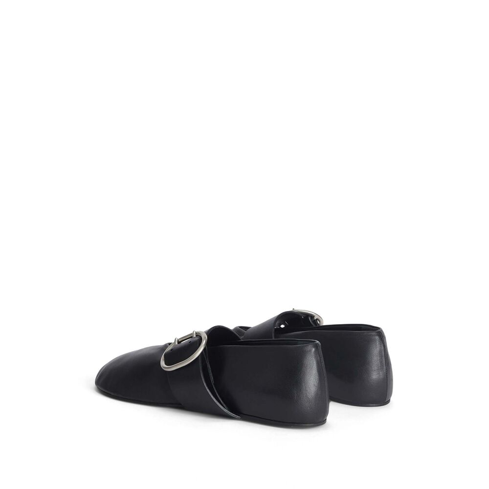 Jil Sander Ballerine - Nero | Wanan Luxury