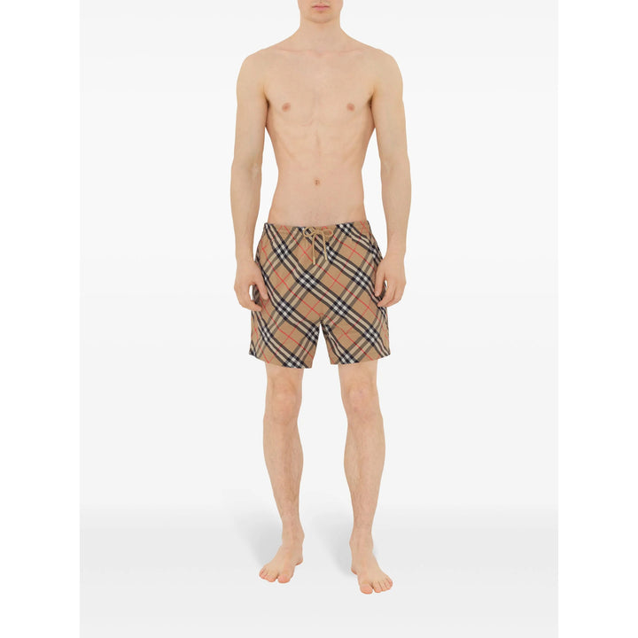 Burberry Nylon Beachwear - Neutral, Black | Wanan Luxury