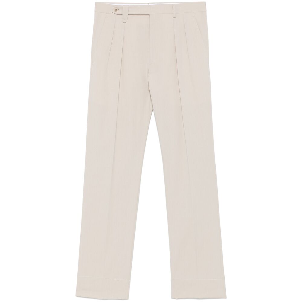 Brioni Neutral Pants - Neutral | Wanan Luxury