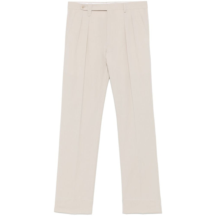 Brioni Neutral Pants - Neutral | Wanan Luxury