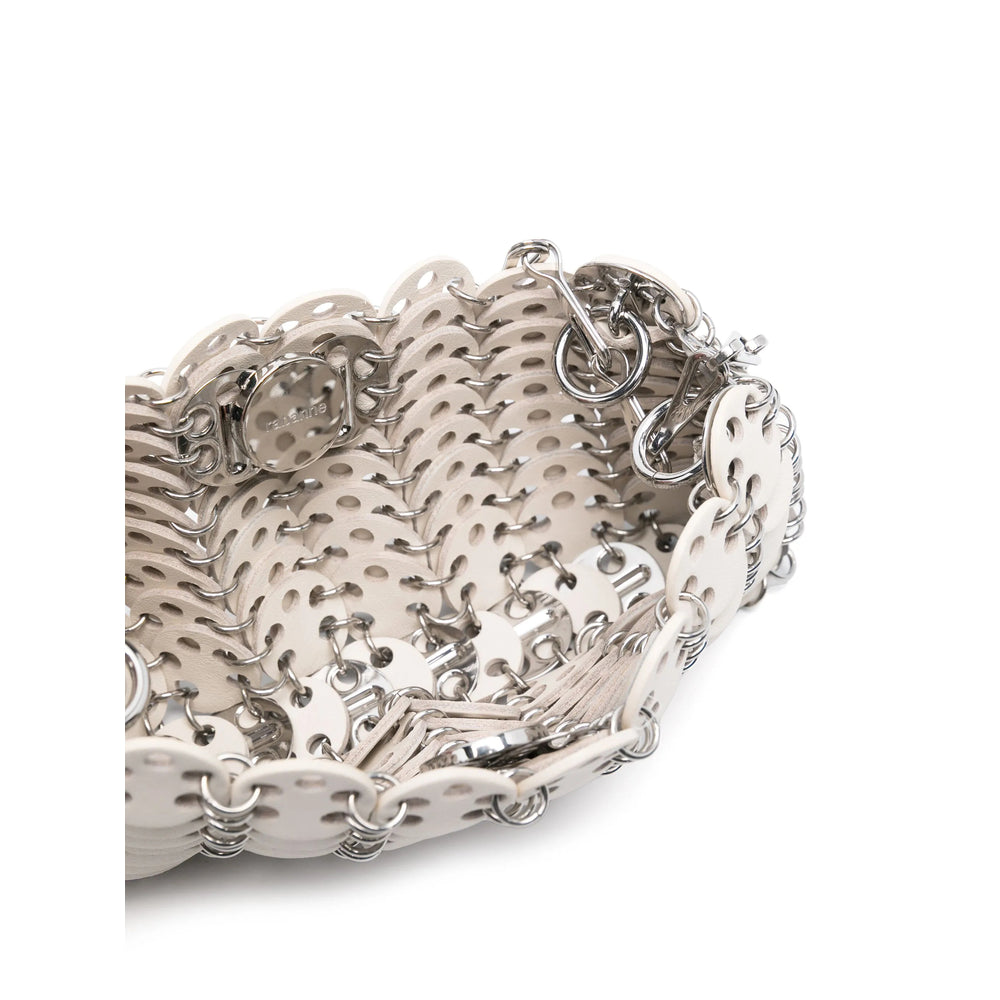 Rabanne Borse A Spalla E Tracolla - Bianco, Argento | Wanan Luxury