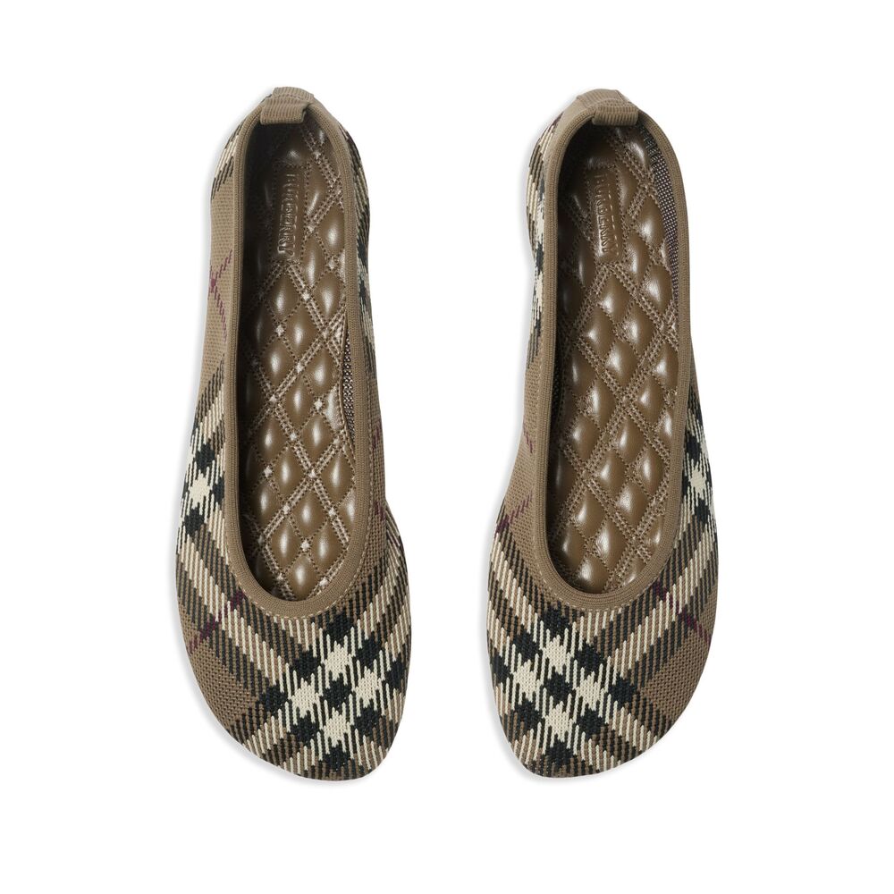 Burberry Ballerine - Marrone | Wanan Luxury