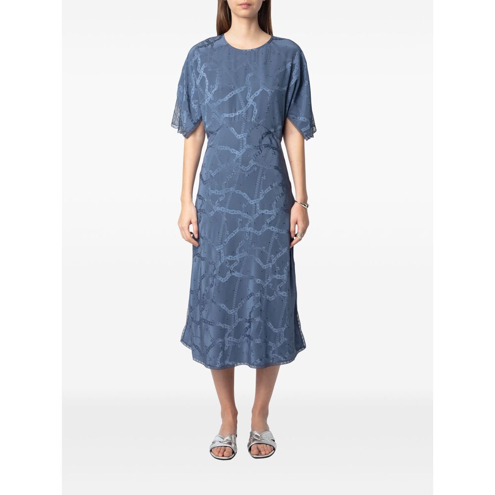 Zadig & Voltaire Silk Suits & Dresses - Blue | Wanan Luxury