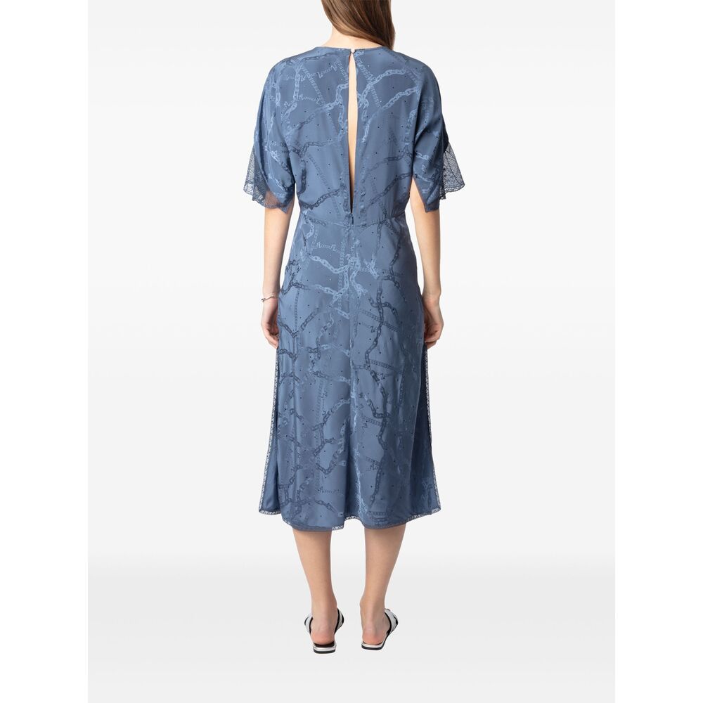 Zadig & Voltaire Silk Suits & Dresses - Blue | Wanan Luxury