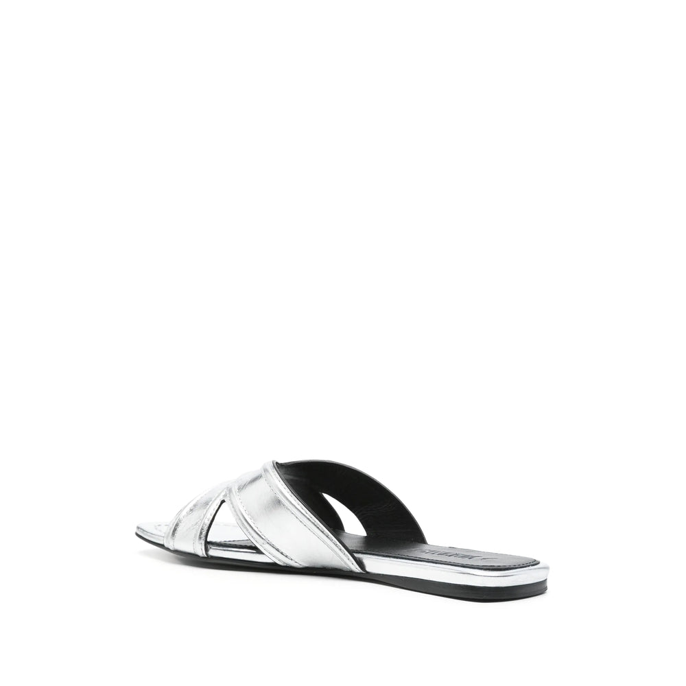 Zadig & Voltaire Slippers - Silver | Wanan Luxury