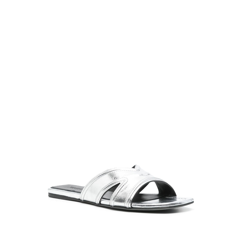 Zadig & Voltaire Slippers - Silver | Wanan Luxury