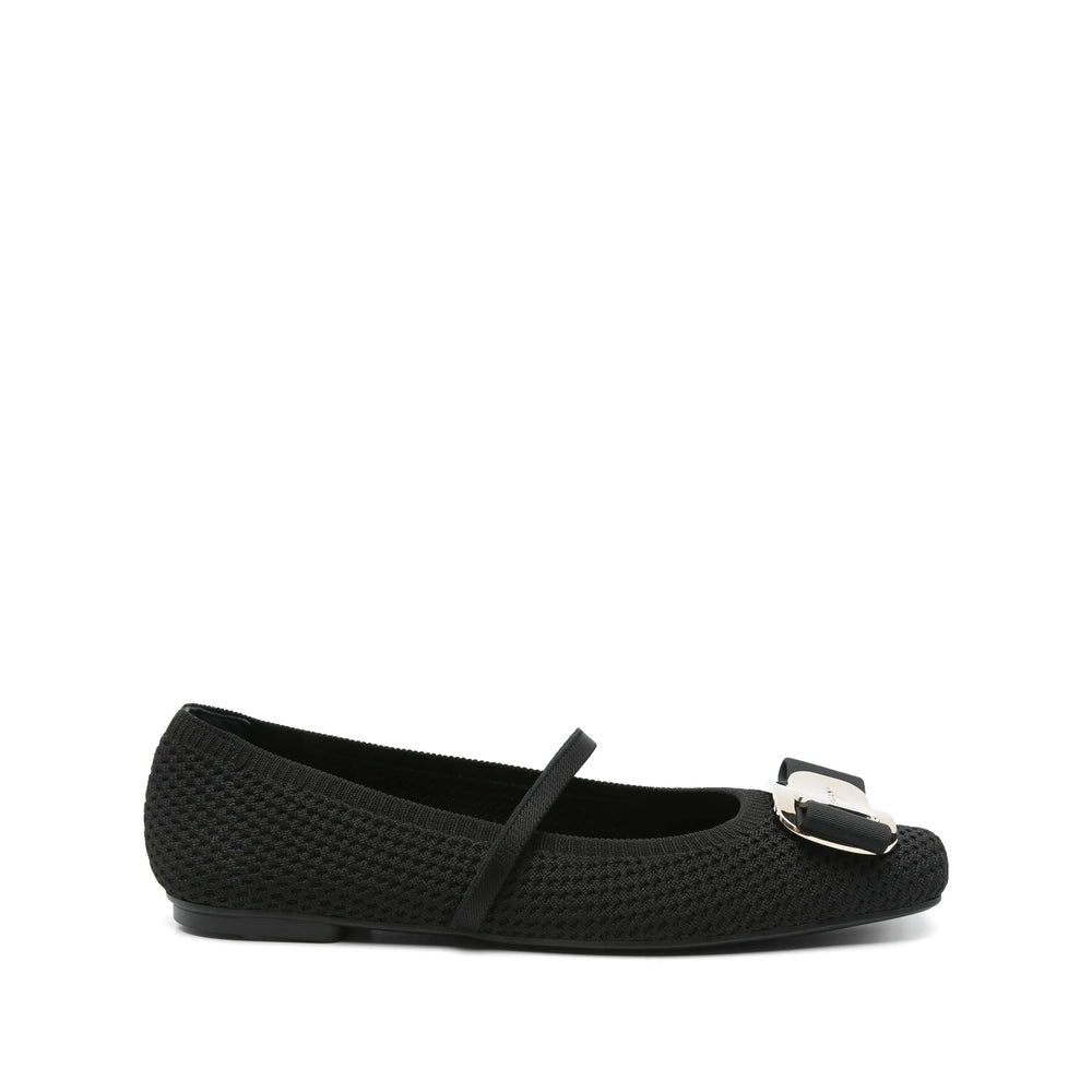 Ferragamo Ballerine - Nero | Wanan Luxury