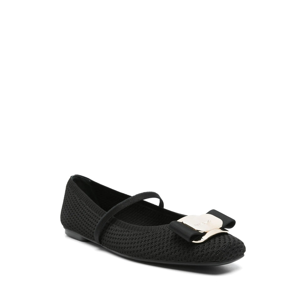 Ferragamo Ballerine - Nero | Wanan Luxury