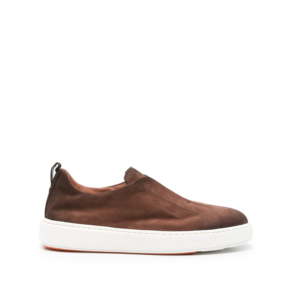 Santoni Sneakers - Brown | Wanan Luxury