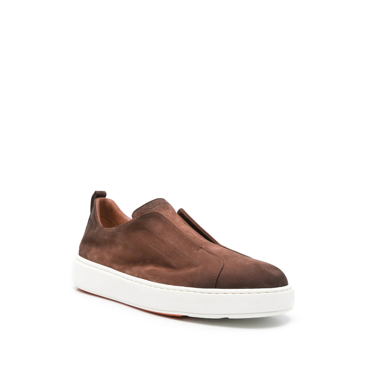 Santoni Sneakers - Brown | Wanan Luxury