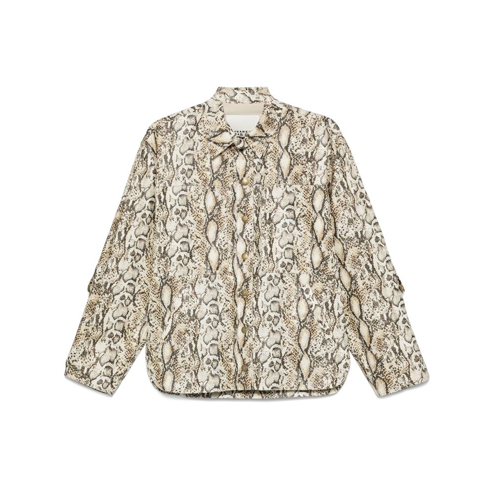 Isabel Marant Neutral  Green Jackets - Neutral, Green | Wanan Luxury