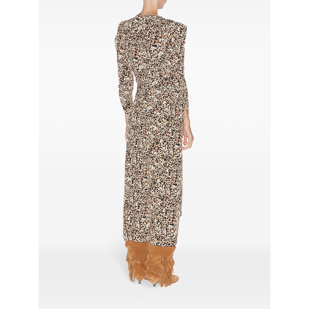 Isabel Marant Silk Suits & Dresses - Brown | Wanan Luxury