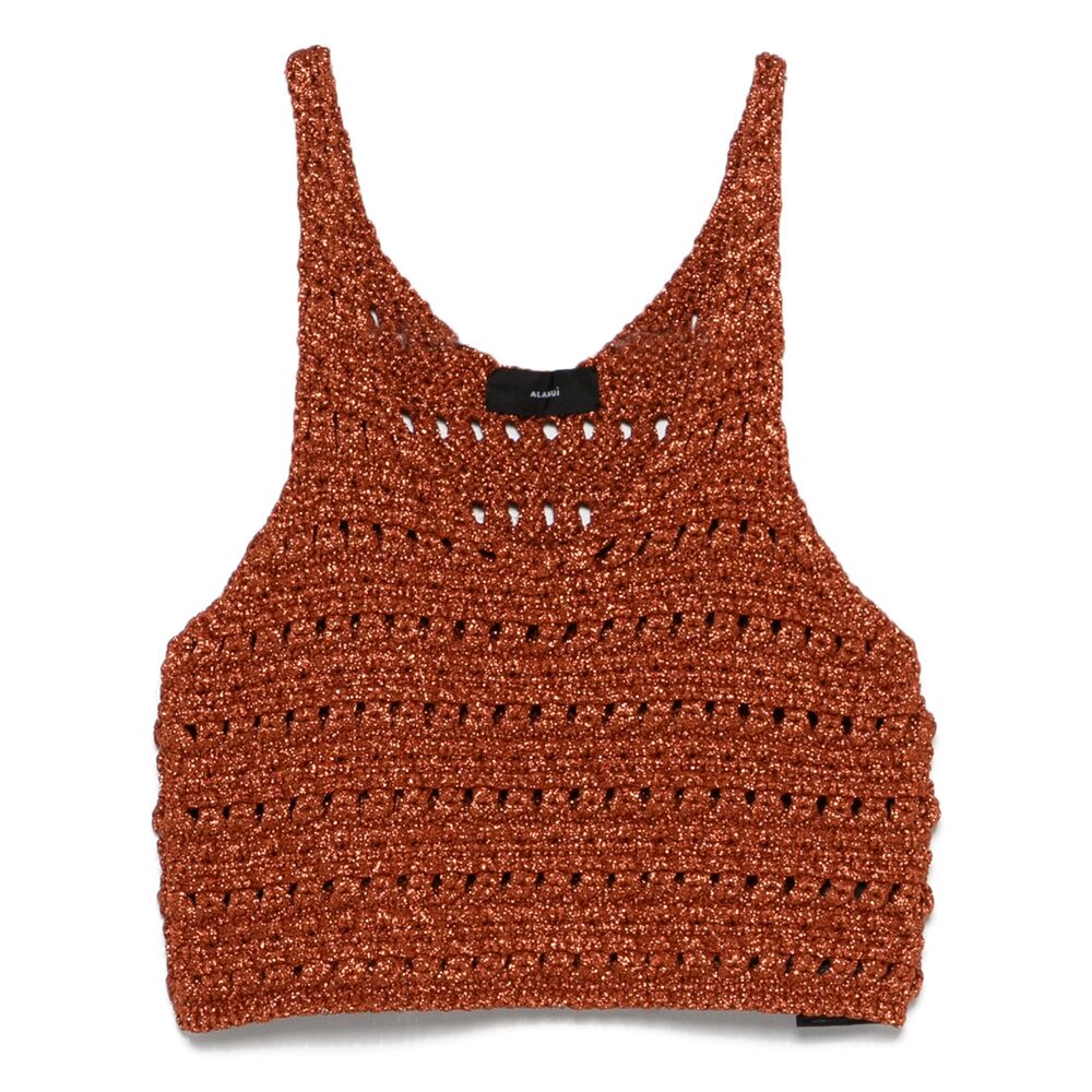 Alanui Top - Marrone | Wanan Luxury