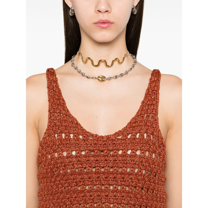 Alanui Top - Marrone | Wanan Luxury