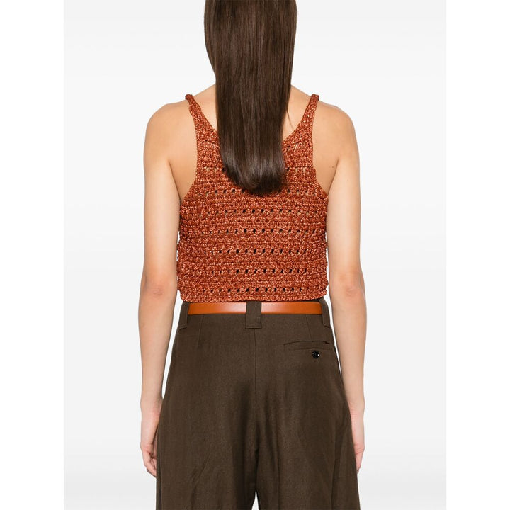 Alanui Top - Marrone | Wanan Luxury