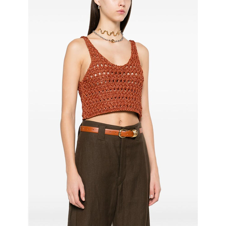 Alanui Top - Marrone | Wanan Luxury