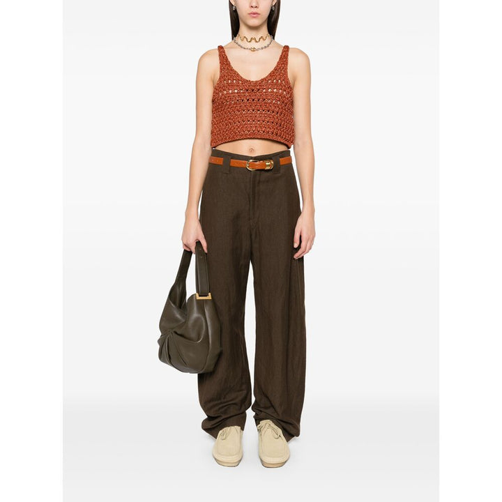Alanui Top - Marrone | Wanan Luxury