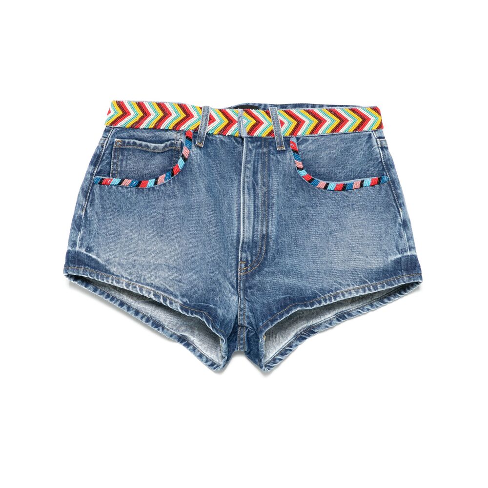 Alanui Shorts - Blu | Wanan Luxury