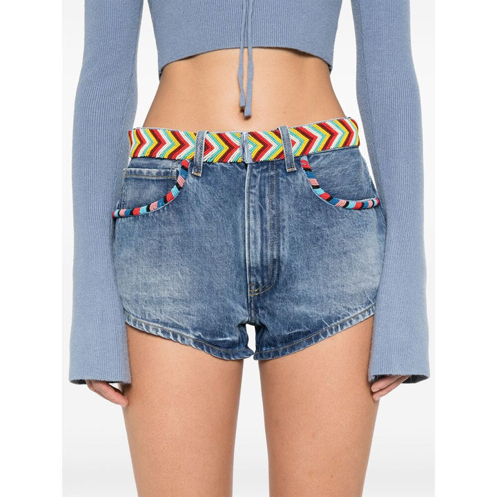 Alanui Shorts - Blu | Wanan Luxury