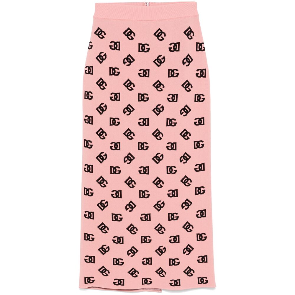 Dolce & Gabbana Silk Skirts - Pink | Wanan Luxury