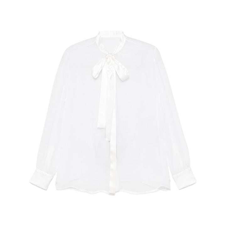 Dolce & Gabbana Silk Shirts - White | Wanan Luxury