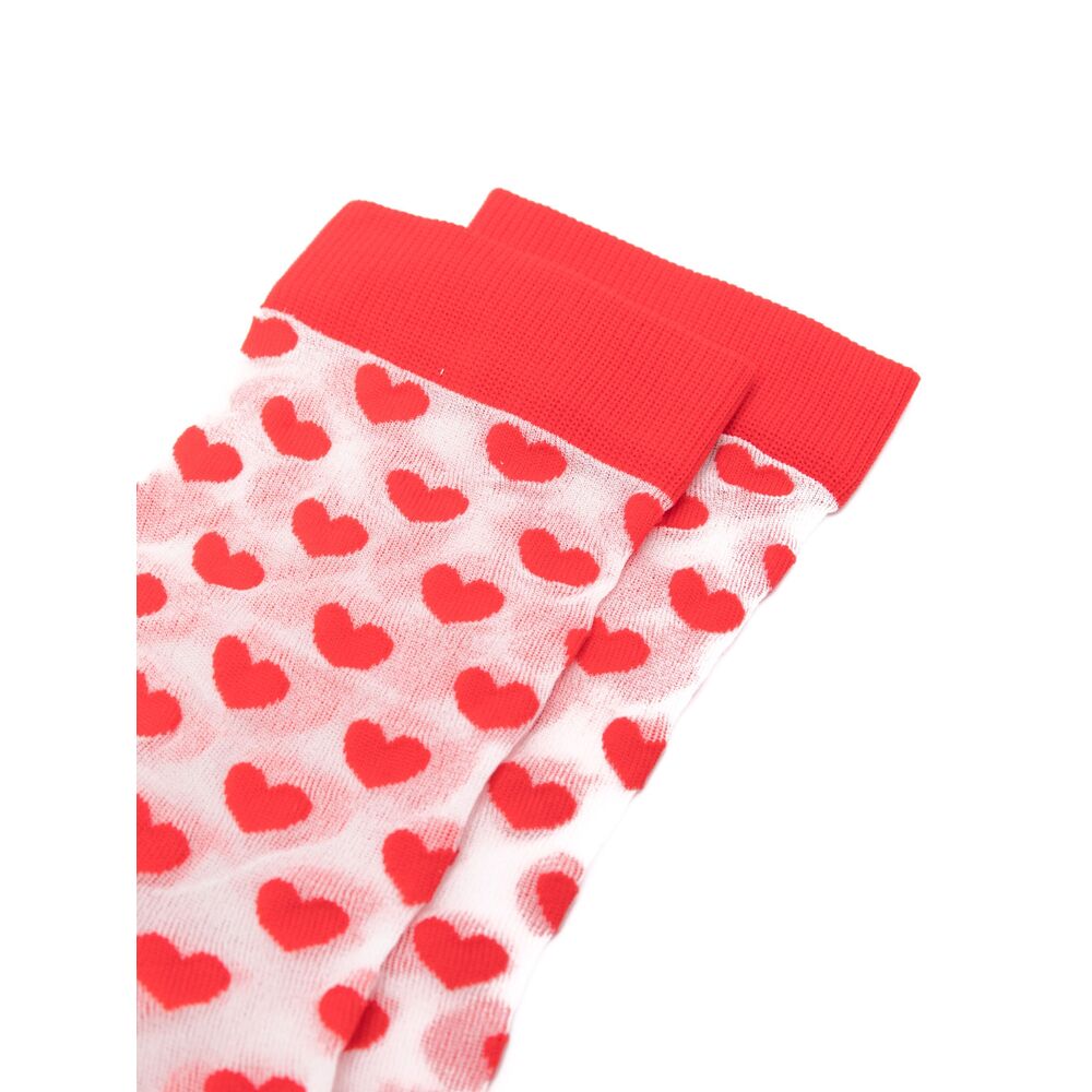 Stine Goya Nylon Socks - Red | Wanan Luxury