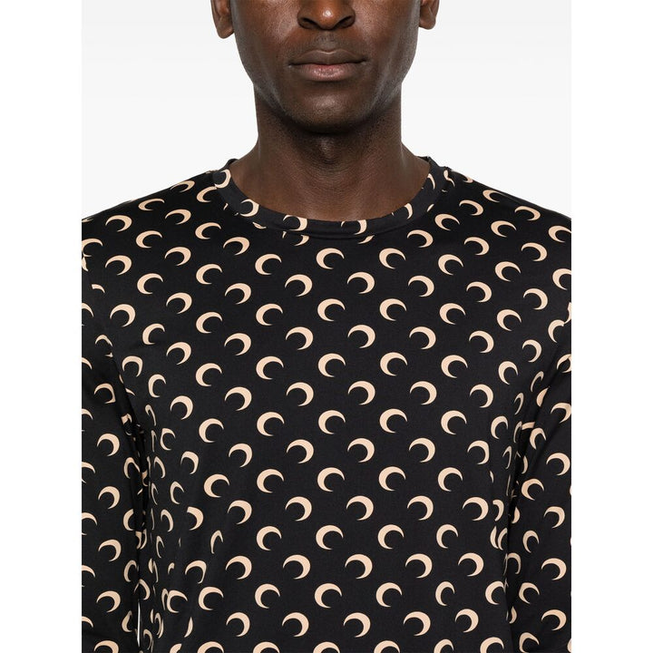 Marine Serre Sweaters - Black | Wanan Luxury