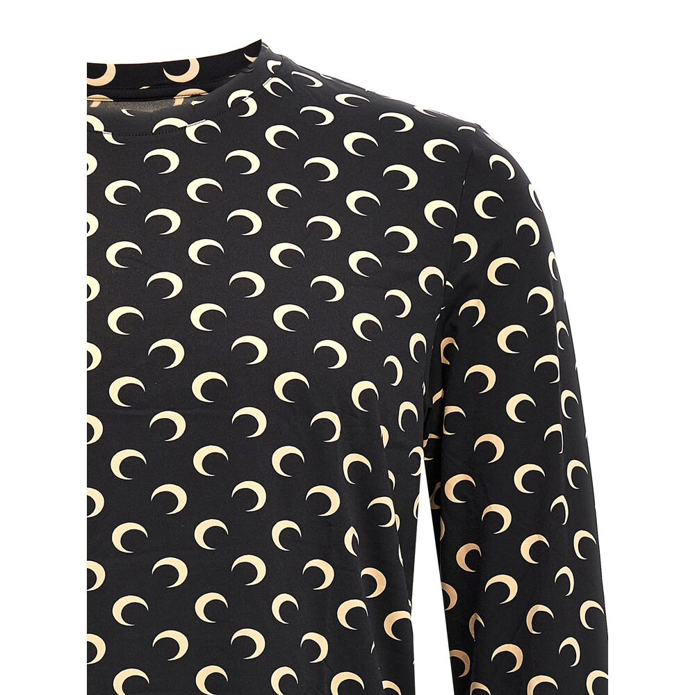 Marine Serre Sweaters - Black | Wanan Luxury