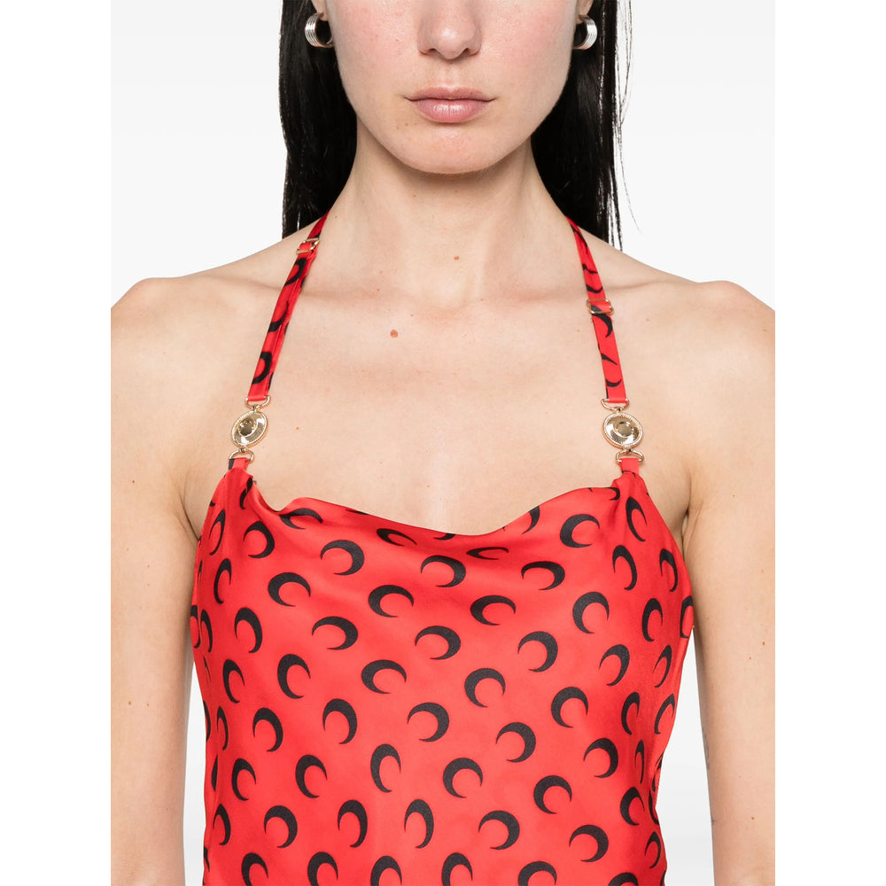 Marine Serre Abiti - Rosso, Nero | Wanan Luxury
